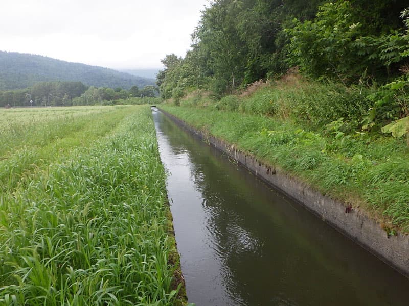 幌加内地区　幌加内幹線用水路雨煙別南工区工事